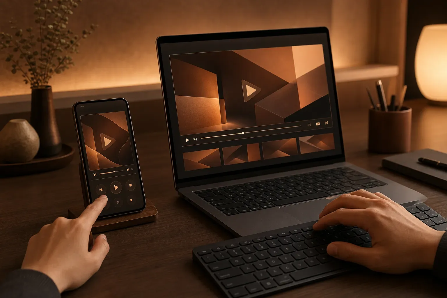 Điều khiển video DAGA88NET bằng cảm ứng và bàn phím